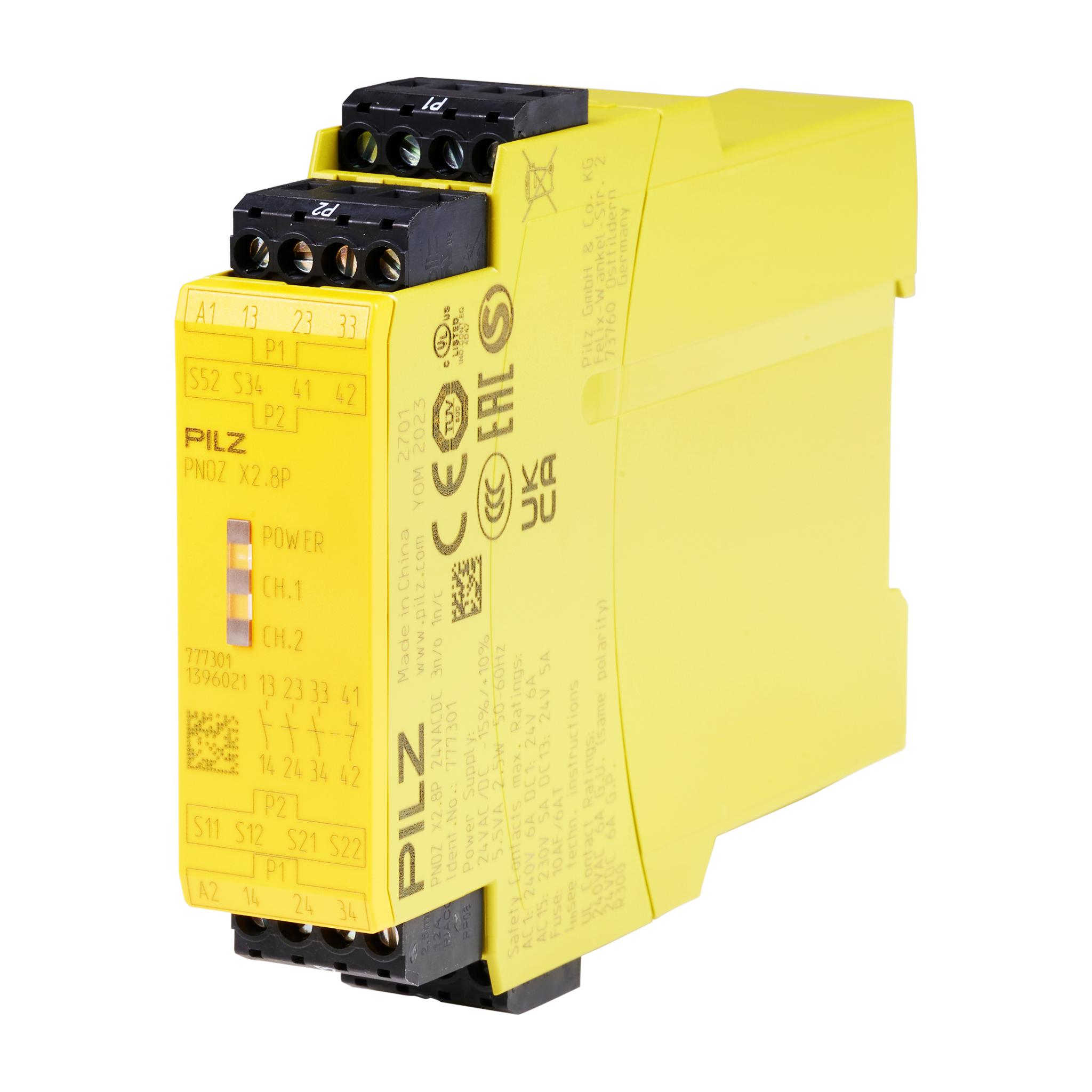PNOZ X2.8P 787301 24V For Pilz Safety Relay