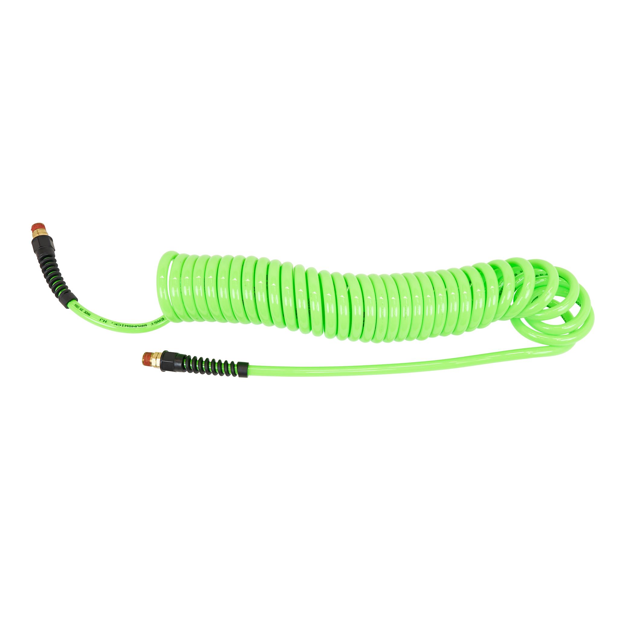 Chariot Pliable HEAVY DUTY 250 PSI Braided Poly Coiled Air Hose 3