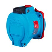 KIT Mini Connettore Presa e Spina 5p Vite D6-12 IP66/IP68