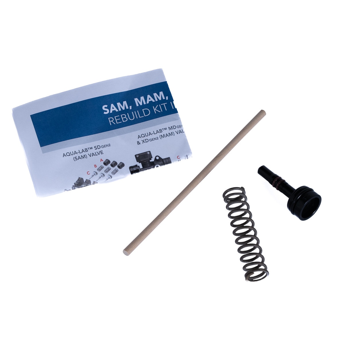 Parts of hydraflex repair kit