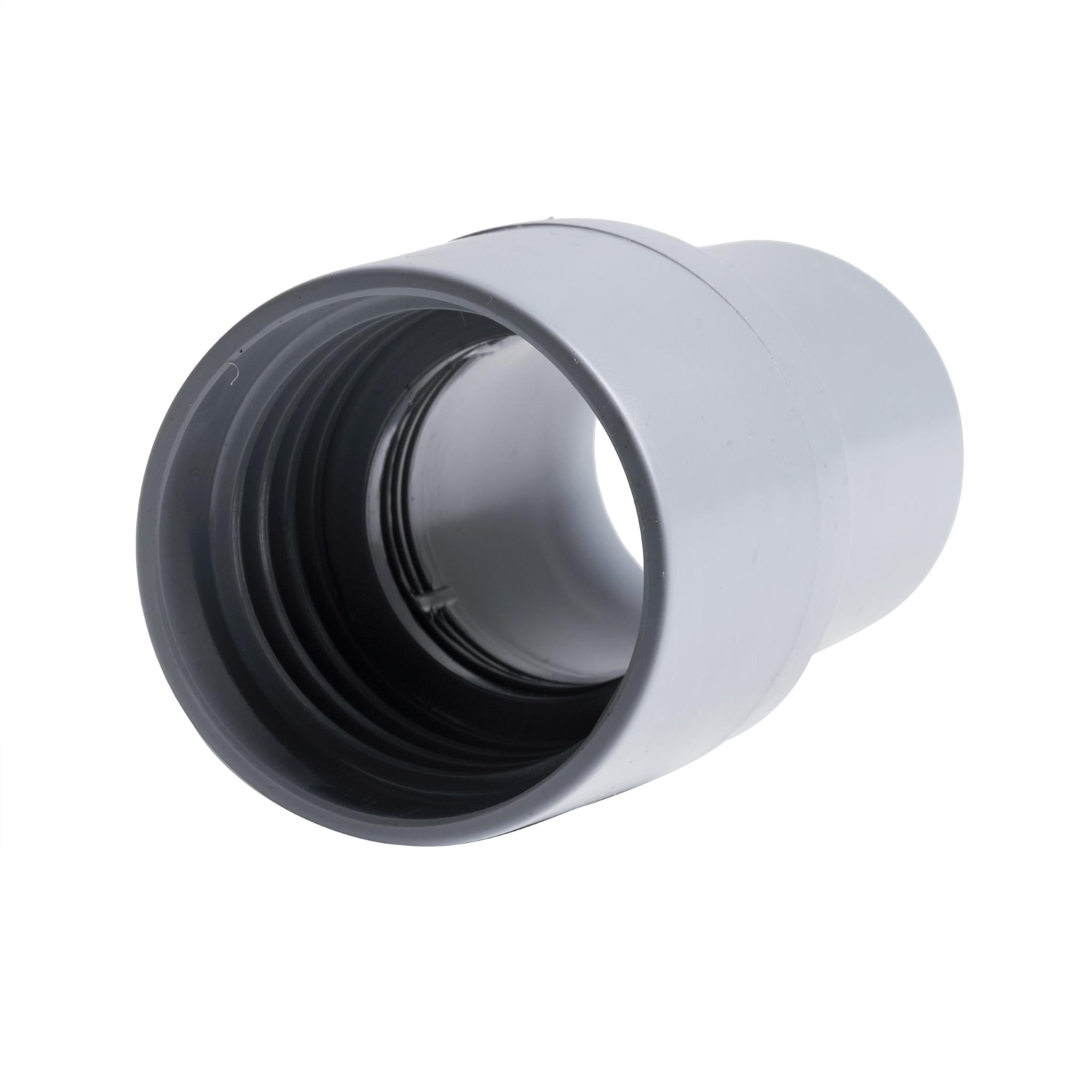 thumbnail image 2 of 2-Pack Gray Hose Cuff Adapter: 1-1/2" Hose To 1-1/4" Wand Tool – Commercial Fit 2 of 6