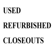 Used, Refurbished, & Closeouts
